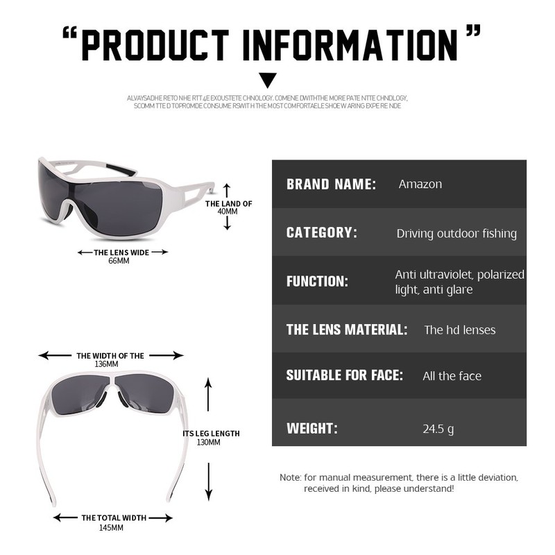 Ossat Polarized Designer Fashion Sports Sunglasses for Baseball Cycling Fishing