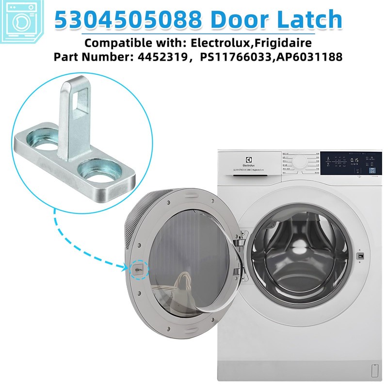 5304505088 Washer Door Latch for Electrolux Frigidaire Washer Door Strike,1pack