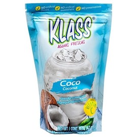 2 PACK KLASS COCONUT ( COCO) NATURALLY FLAVORED DRINK MIX 14.1 OZ EACH