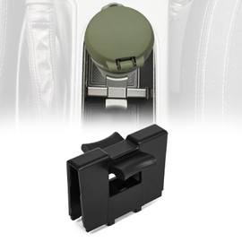 KUAFU Center Console Cup Holder Divider Compatible with 2014-2019 Subaru Forester Replacement for 92118AJ000 92118AJ001 Cup Holder Insert Partition Barrier ABS Plastic Black