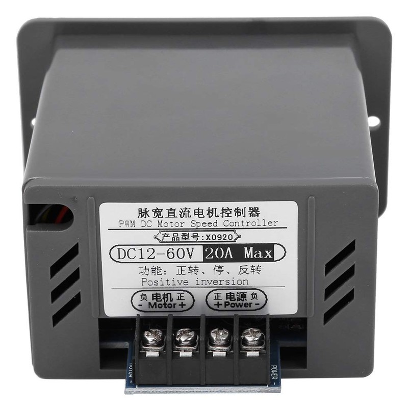 Samfox Brush Motor Speed Controller — DC12—60V /20A DC Motor