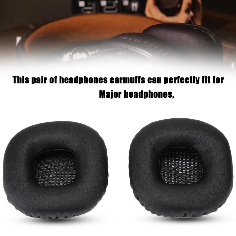 Alternative Ear Pads Earphone Earmuffs Headphones Cushion for Marshall Major Headphones