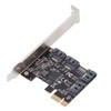 PCIe 3.0 X1 to 4 Port SATA3 Adapter Card Professional