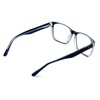 V.W.E. Men Premium Rectangle Stainless Steel Reading Glasses - Wide