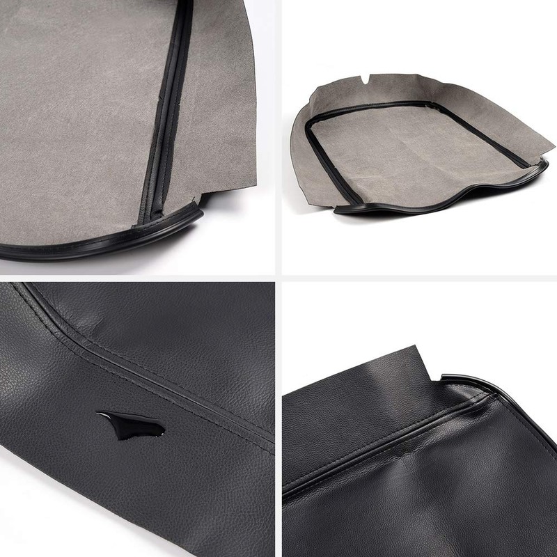 Gplus New Leather Armrest Center Console Lid Cover Skin, Compatible