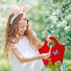 Pack of 13 Easter Baskets Felt Easter Bunnies, Easter Gift