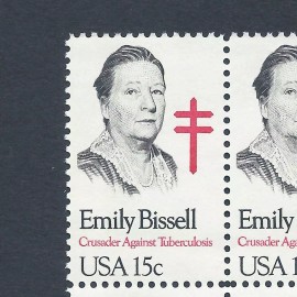Emily Bissell - Christmas Seals - Vintage Mint Set of 4 Stamps 44 Years Old!