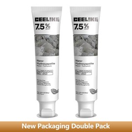 Ceelike Nano Hydroxyapatite Toothpaste | Repairs & Strengthens Enamel | Fluoride-Free & Fresh Mint | Enhances Natural Shine #springtok:_75nHAP-2PCS