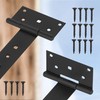 Kotarbau Pack of 2 Cross Hinges, 100-400 mm, Shutter Hinges,