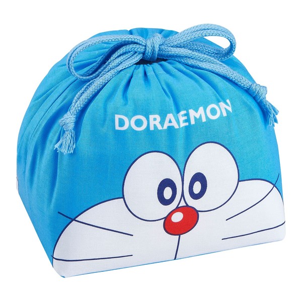 OSK KB-1 Lunch Bag, Lunch Bag, Lunch Belt, Doraemon, Drawstring Bento Bag, Made in Japan