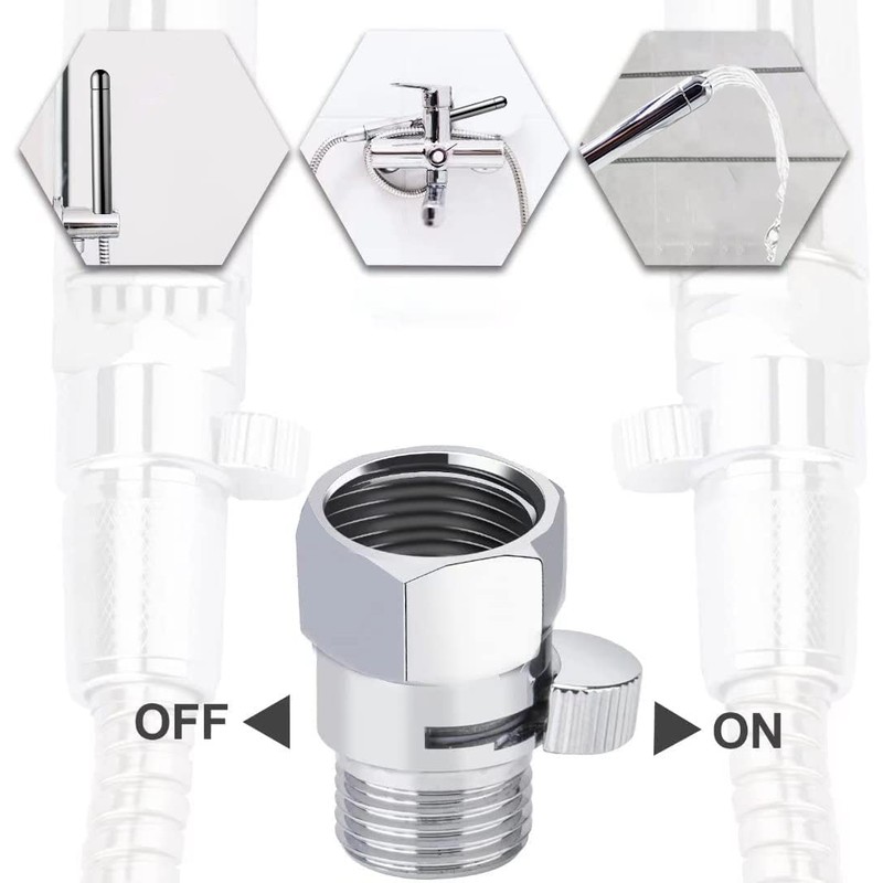 Shower System Kits, 3-Piece Enema Set with Shower Head for