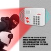 Wireless Security Keypad Alarm System, PIR Motion Sensor Alarm Password