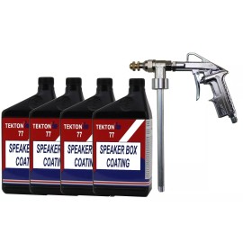 Tekton® Speaker Box Coating Protects Speaker Box Cabinets Quick Drying and Easy to Apply