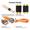 2Pcs Car Escape Board Chain Design Portable Anti Slip Rugged