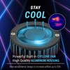 Syneticusa H4 LED Fog Powersports Light Bulbs 120W CSP 6000K