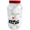 Stag Two Star Plastic Table Tennis Ball, 40mm Pack of