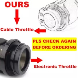 Unbranded 1" Motorcycle Handle Bar Hand Grips for Harley Dyna Sportster 883 1200 1996-2017