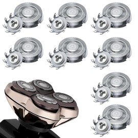 LFCFBH 8 PCS Shaver Replacement Blades, Replacement Heads Compatible with Pitbull Gold Pro, Pitbull Platinum Pro, Pitbull Skull Phillips Series