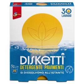 SUPERFIVE, Disketti Floreale, Detergente Pavimenti in Dischi Solubili (30 x 1 pack, Fruttato)