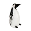 Glass Animal Paperweights Figurine - Black & White Penguin