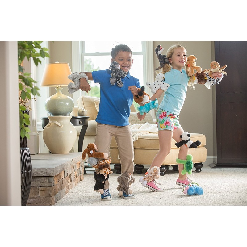 Wild Republic Huggers Plush Animal Slap Bracelet, Toy Gift, Large