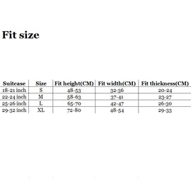 Bestja Elastic Dustproof Travel Luggage Suitcase Protective Cover Trolley Luggage Baggage Protector Case for 18"-32" Inch Luggage (XL, Camouflage 1)