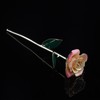 Long Stem Dipped 24k Gold Rose in Gift Box with