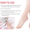Foot Peel Mask – 3 Pack JVR Feet Exfoliating Mask