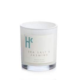 Hillside Candle Sea Salt & Jasmine Scented Candles, Single Wick Soy Candles, Luxury Candles, Scented Candles for Home, Beach Candle (9 oz)