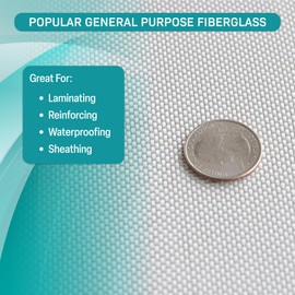 Fiberglass Warehouse 6 Ounce Fiberglass Cloth - 50 Inches Wide x 30 Yard Roll for Pool, Automotive, Boat, Surfboard or General Purpose