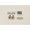 Sunstar Motorcycle Chain Joint 520 Size, Silver Color, Model Number: