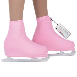 CRS Cross Boot Covers for Skates Lycra Skate Covers. Protect and be Performance Ready for Figure Skating, Ice Skating, Roller Skates. (Program Pink, Youth)