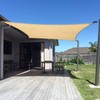 SUNNY GUARD Sun Shade Sail 10' x 13' Rectangle Sand