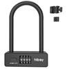 Hiboy Bike Combination U-Lock, Anti-Theft Security Bicycle Lock with Mounting