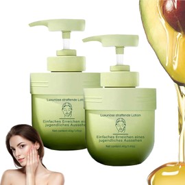 Crema de Colágeno Reafirmante, Loción Corporal Hidratante para Todo Tipo de Piel, Crema Tensora para el Cuerpo (2PCS)