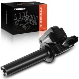 A-Premium Paquete de bobina de encendido del motor compatible con Saab 9-3 2003-2011, 9-3X 2010-2011, 2.0L solo turboalimentado