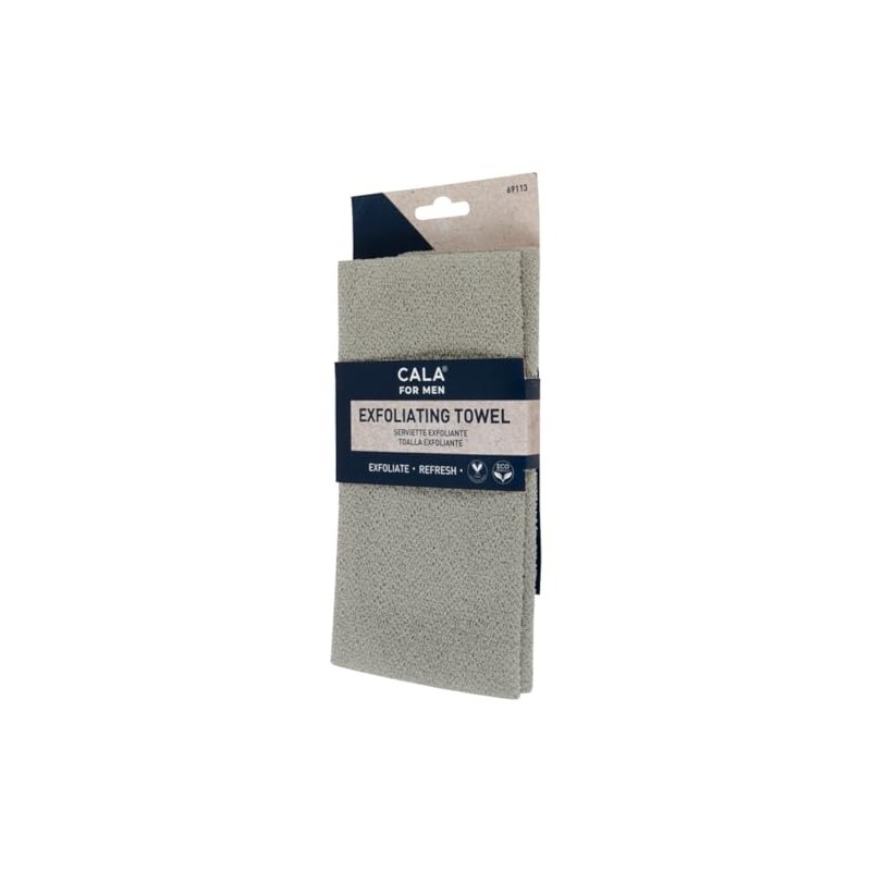 CALA - esponja/toalla de baño exfoliantes para hombre (1 pieza)