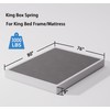 Bedsnus King Size Box Spring and Cover Set, 9 Inch