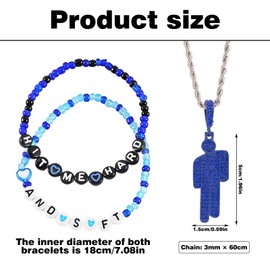 3PCS Concert Merch Bracelet, Touring Bracelet, Fashionable Singer Concert Fan Jewelry Gift, Suitable for Fans Watching Concerts.