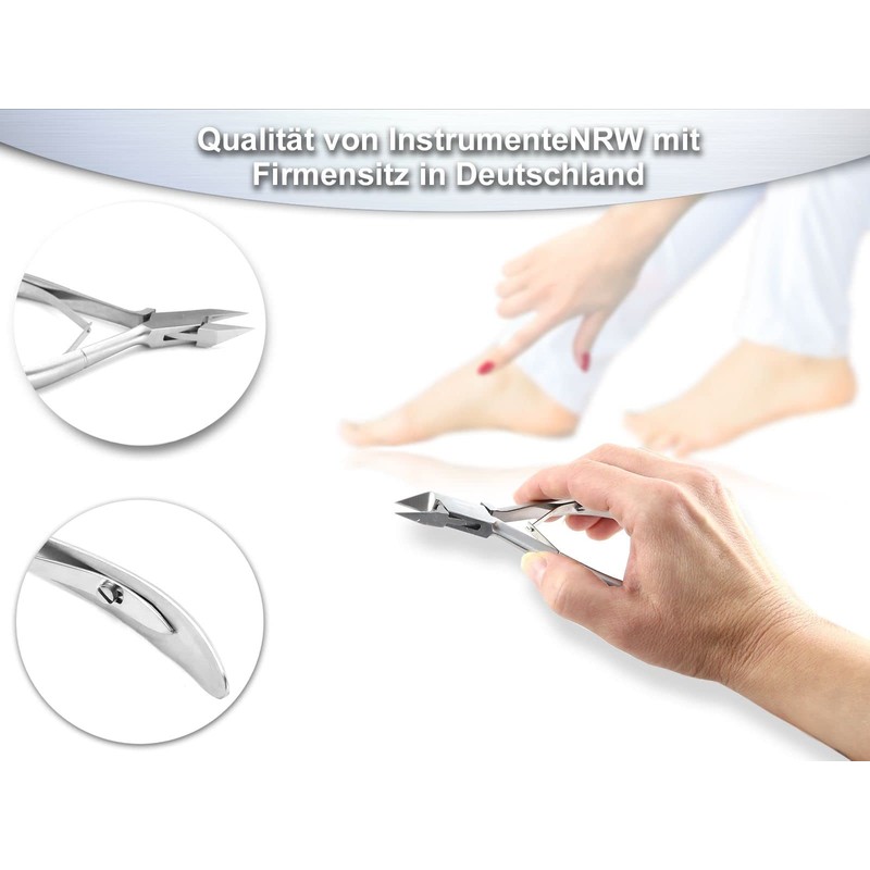 Nagelzange Eckenzange - Rostfreies Edelstahl - 10 cm