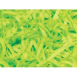 BRIGHT LIME Tissue Paper Shred1 lb. BAG (5 unit, 1 pack per unit.)