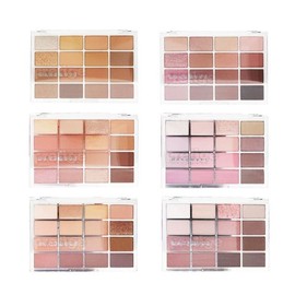 Wakemake Soft Blurring Eye Palette 16 Colors 14g / 웨이크메이크 소프트 블러링 아이 팔레트 16구 14g