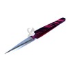 Stainless Steel Jeweler Style Tweezers #N1 Pink Black Zebra Color