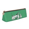 Moomin Pen Case, Large Capacity, Pencil Case, Multi-functional, Stylish, Leather,
