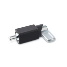 Ganter Normelemente Spring latch for welding, door latch - GN 722.1-16-30-A-ST | Bolt diameter 16 x 20 mm