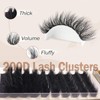 Cluster Lashes Kit - Fluffy Cluster Lashes 10-18mm, 200D Lash