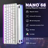 MIKIBY MAD Nano 68 Mechanical Gaming Keyboard, Hall Effect Magnetic