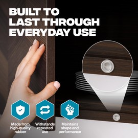 Wall Door Stopper, Extra Strong, 0.5 x 0.22 inches