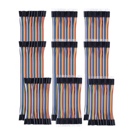 Aypzuke 10cm+20cm+30cm 360pcs Breadboard Jumper Wires Cable Kit Male to Female, Male to Male, Female to Female Compatible for Arduino Projects and Raspberry Pi