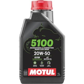 Motul 109944 5100 4T Technosynthese Oil - 20W50-1 L.
